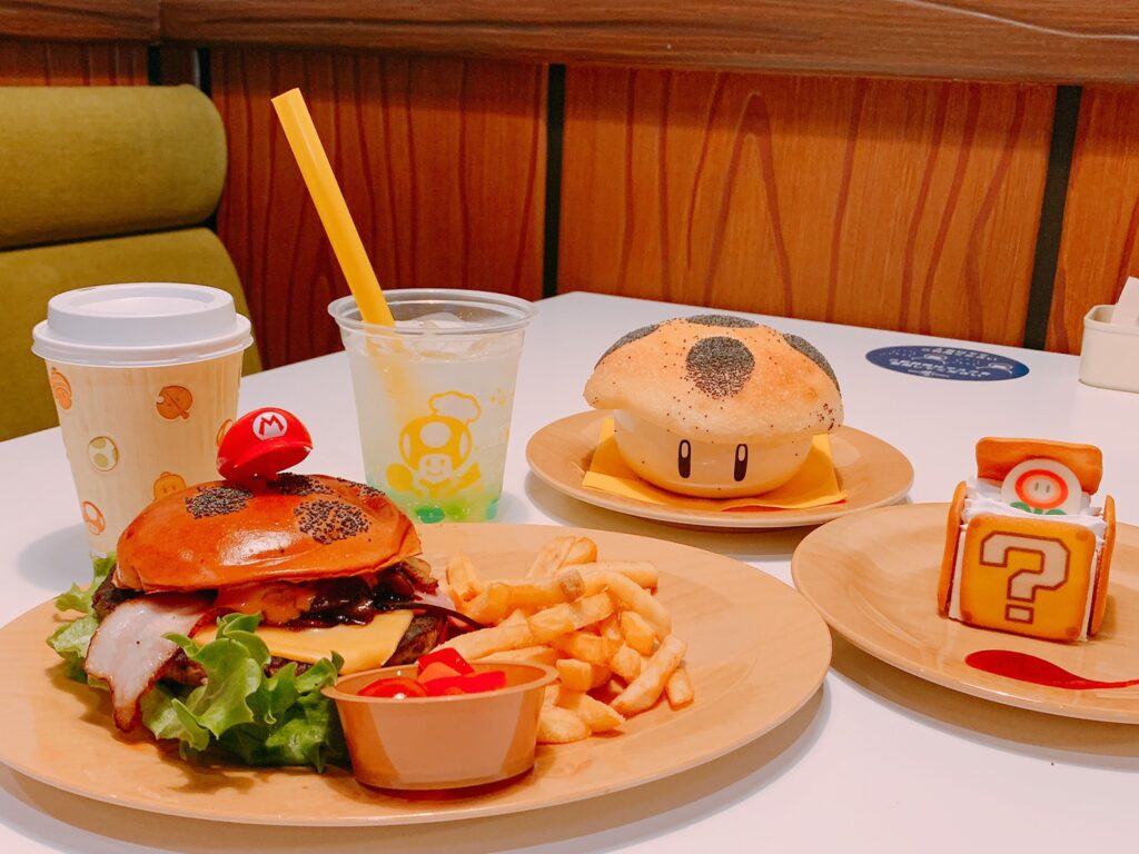 USJユニバスーパーニンテンドーワールドカフェキノピオ